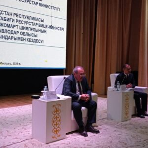 Экибастуз посетил вице-министр экологии